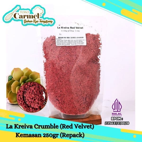 Gorero Biskuit Crumb 250gr - Red Velvet 3
