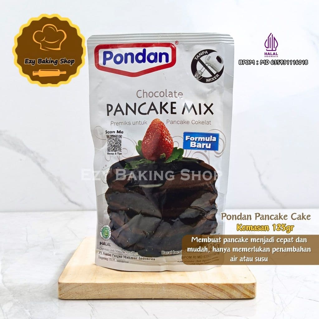 PONDAN Pancake Mix 125gr 2