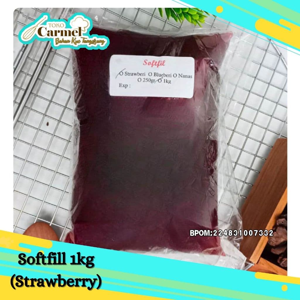 Selai SOFTFILL 1kg - Blueberi 2
