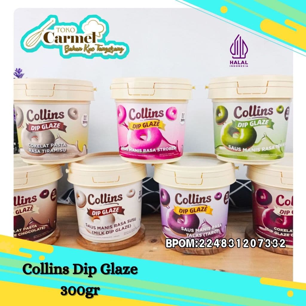 COLLINS Glaze 300gr - Tiramisu