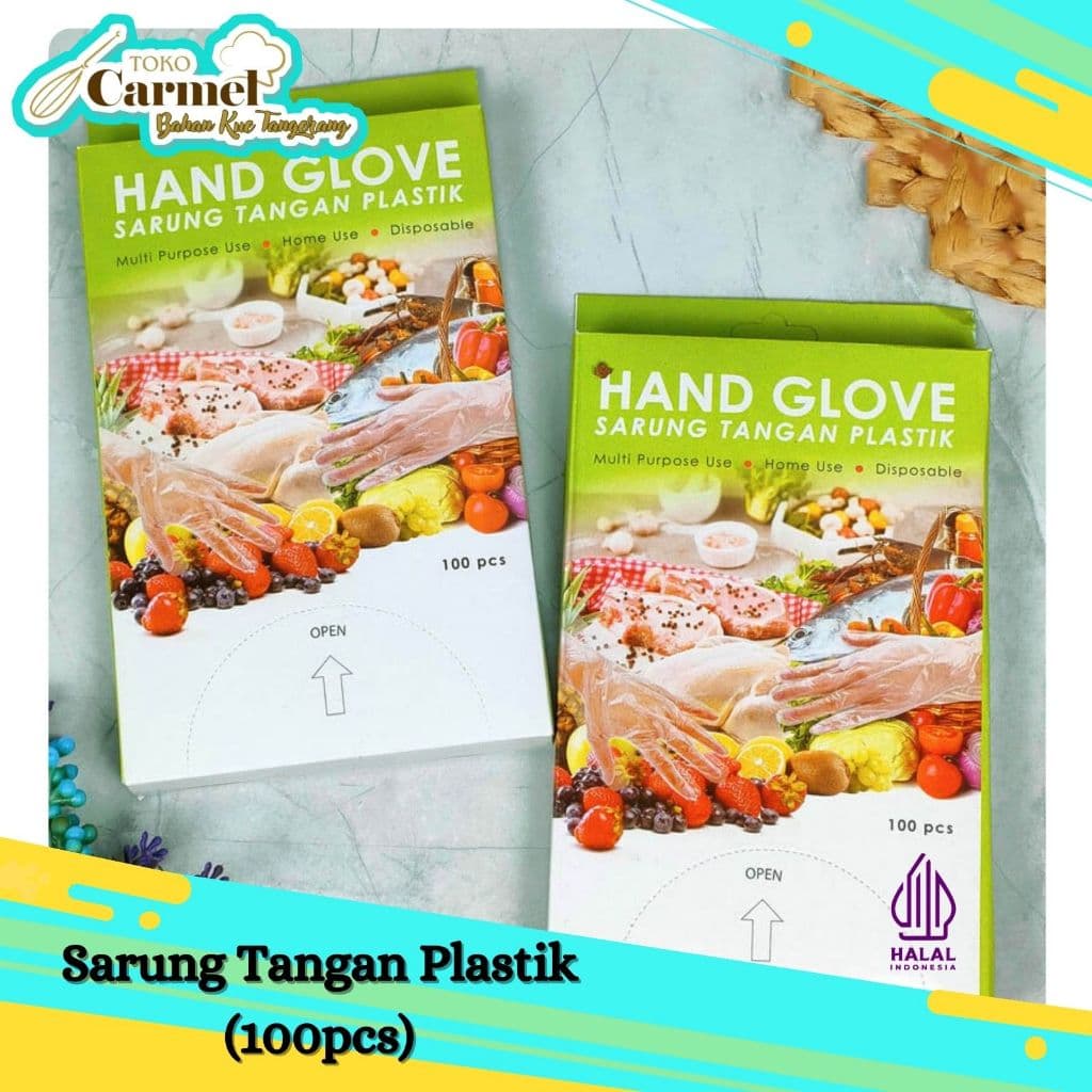 Sarung Tangan Plastik 100pcs