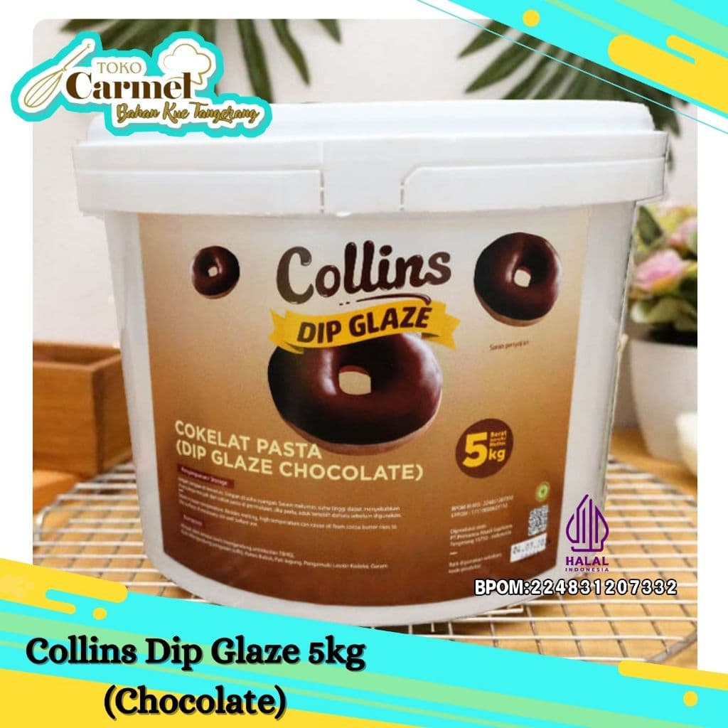 COLLINS Glaze 5kg - Coklat