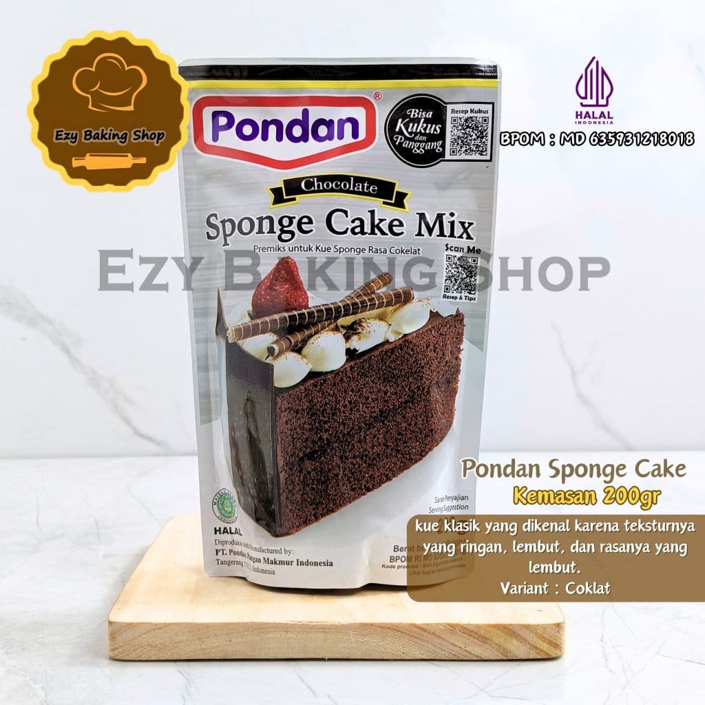 PONDAN Sponge Cake Mix 200gr 2