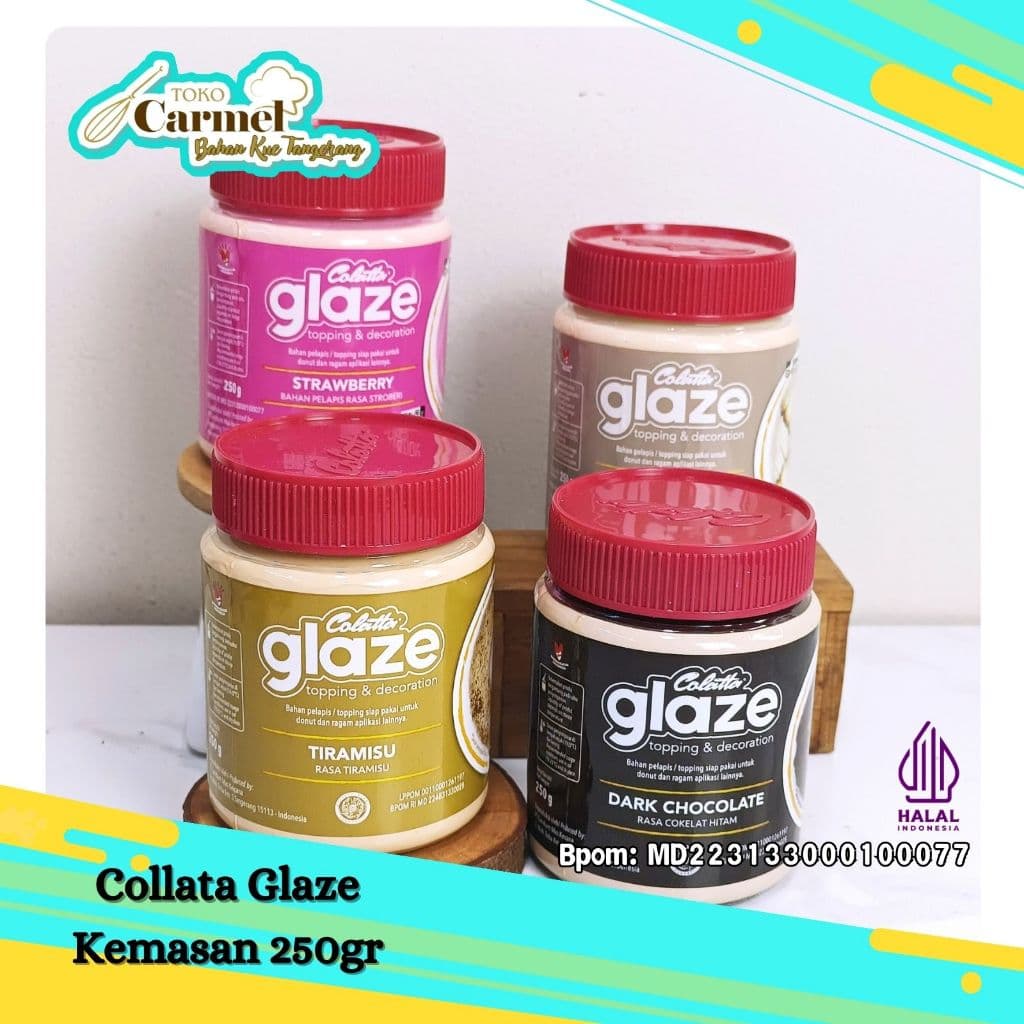 COLATTA Glaze 250gr - Coklat 2