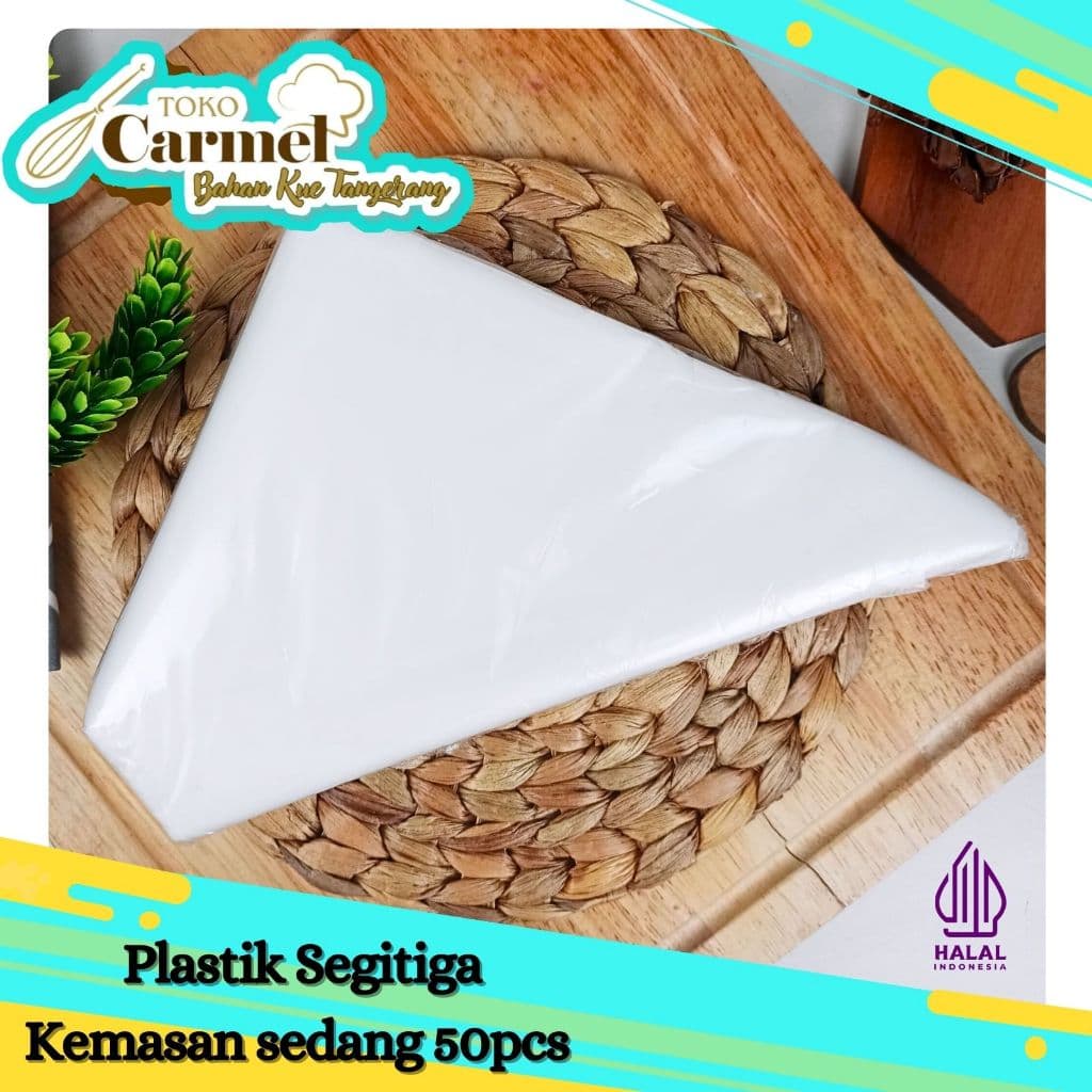 Plastik Segitiga (S) - 10pcs 3