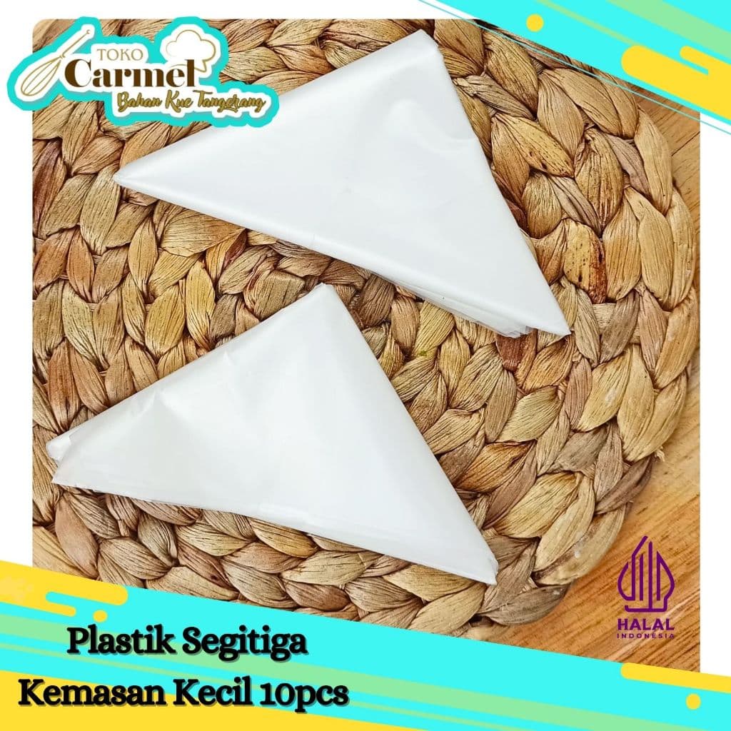 Plastik Segitiga (K) - 100pcs