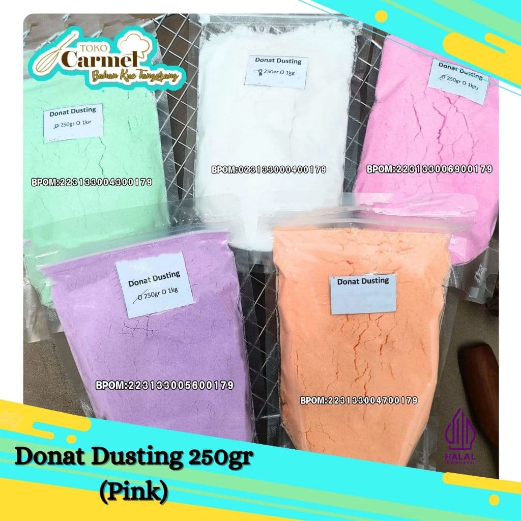 Dusting Donat 250gr - Ungu