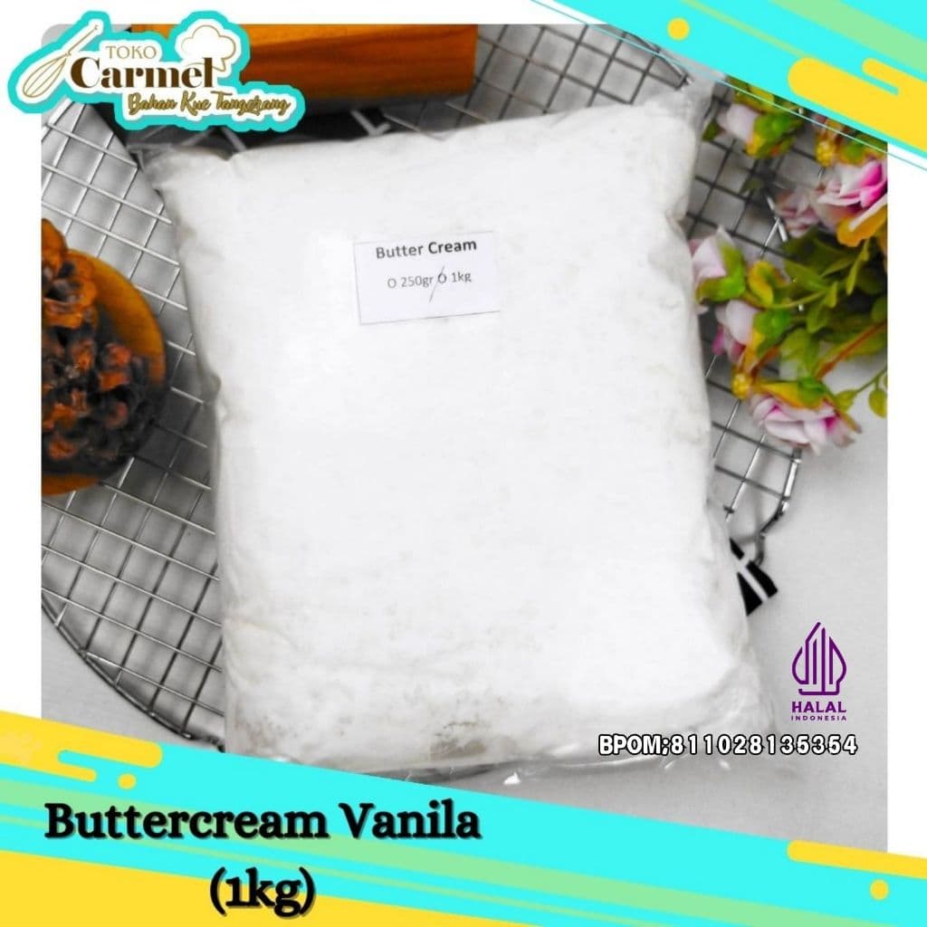 Buttercream Vanila 1kg