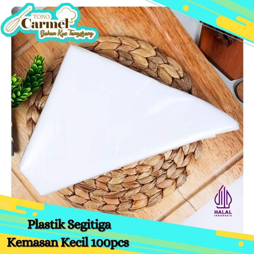 Plastik Segitiga (K) - 10pcs 3