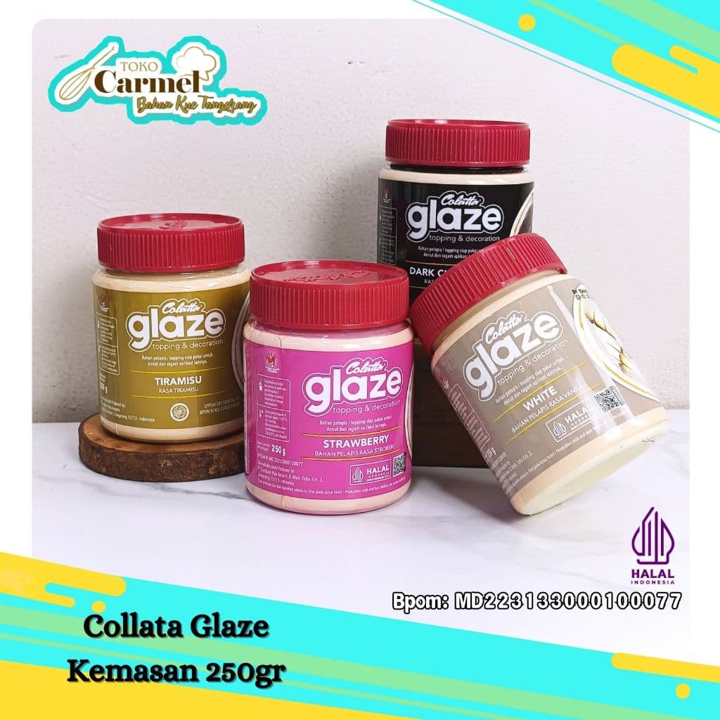 COLATTA Glaze 250gr - Coklat 3