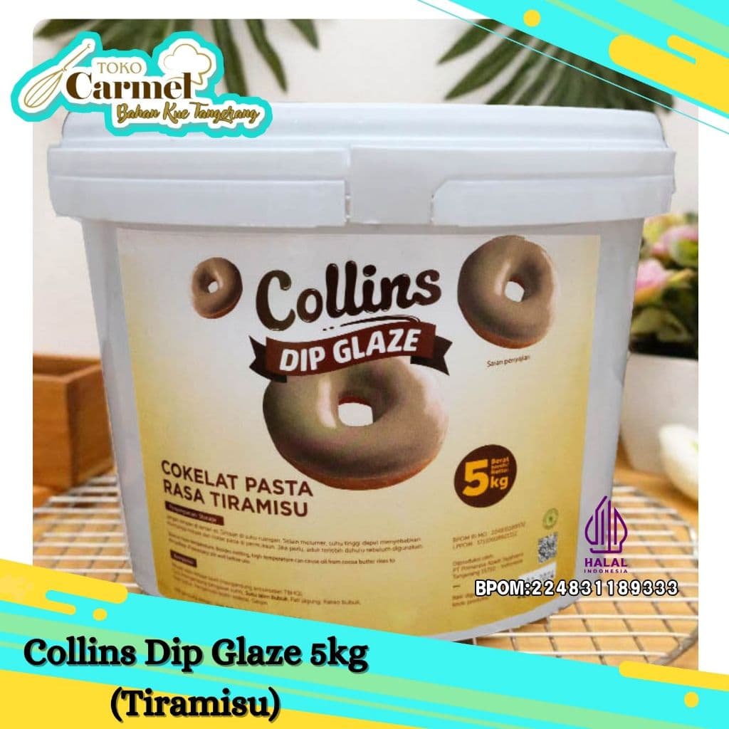 COLLINS Glaze 5kg - Tiramisu