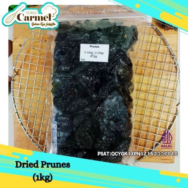 Dried Prunes 1kg - Buah Plum Kering untuk Lapit Legit
