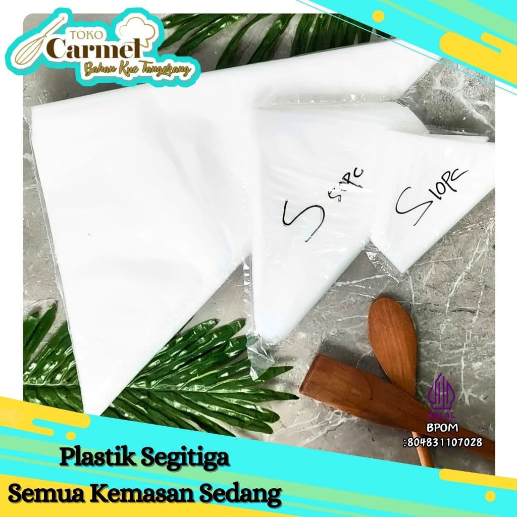 Plastik Segitiga (S) - 50pcs