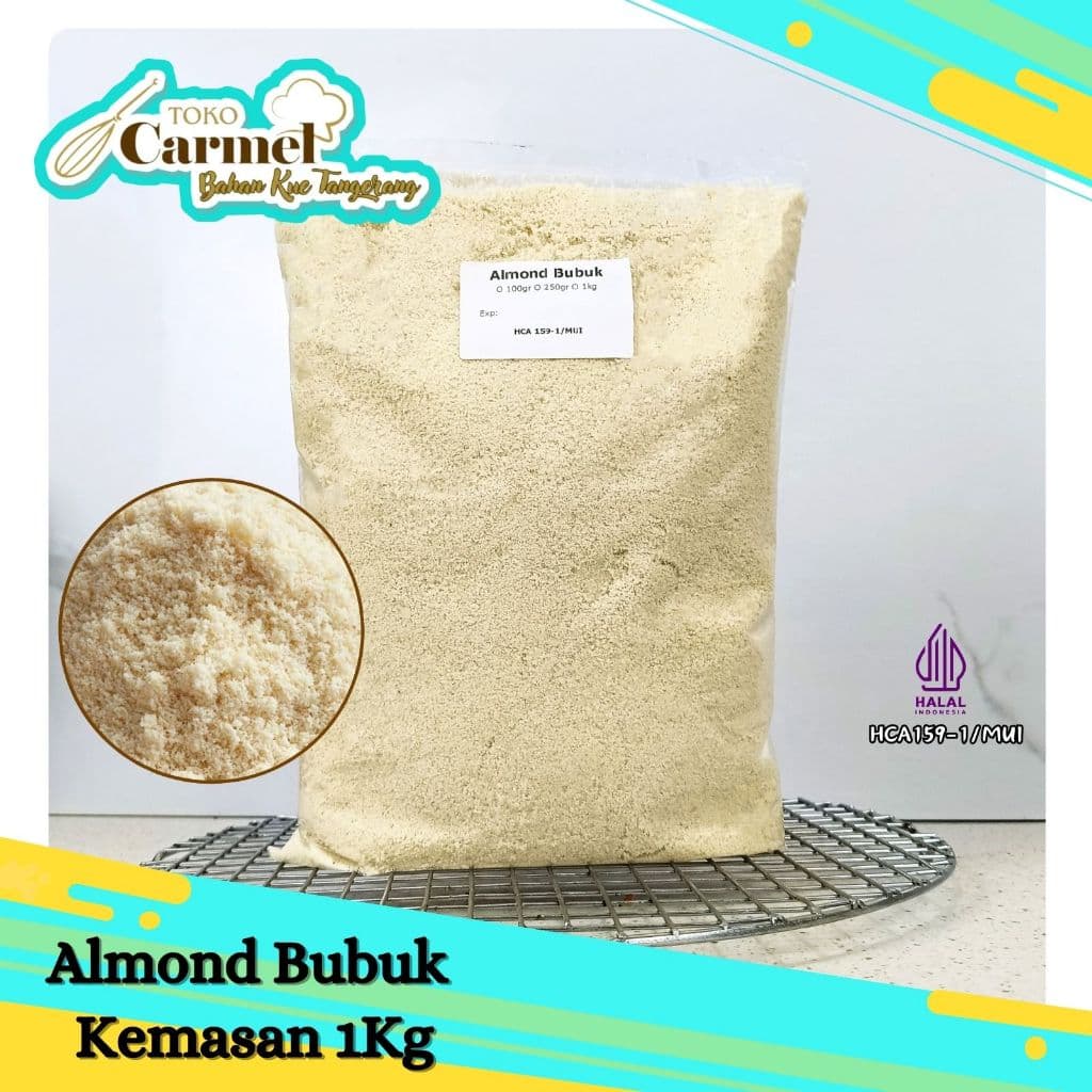 Almond Bubuk 1kg - Tepung Almond Halus