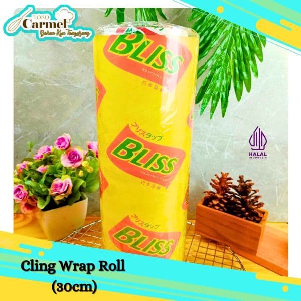 BLISS Plastik Cling Wrap Roll Besar 30cm