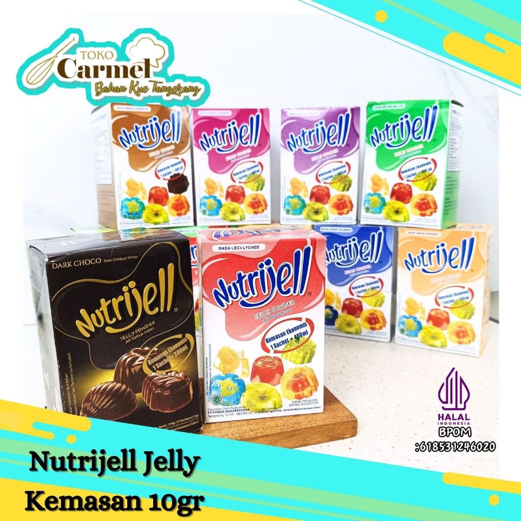 Nutrijel Jelly Eko 12x10gr [BOX] - Anggur