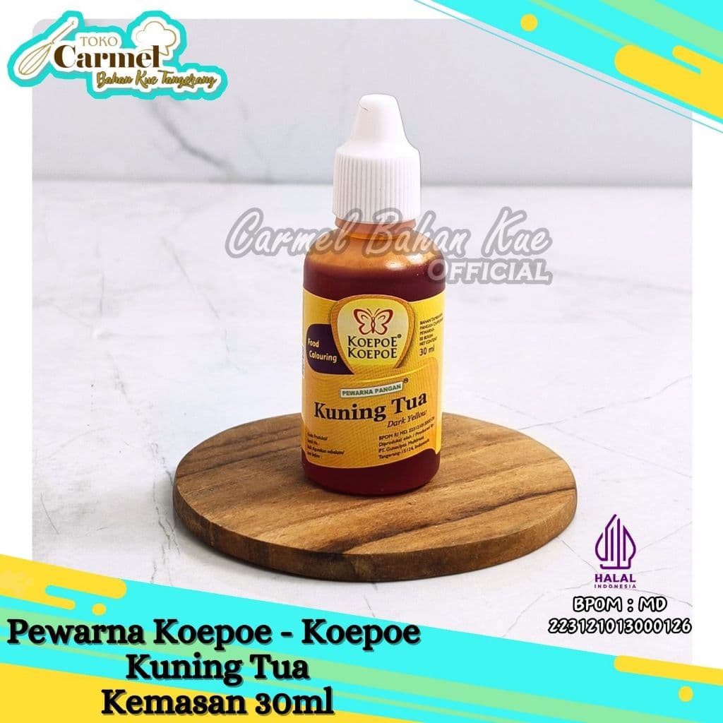 Pewarna Kupu Kupu 30ml - Kuning Telur 8
