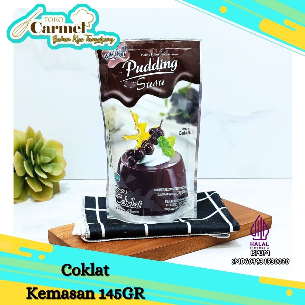 Nutrijel Puding Susu - Coklat 5