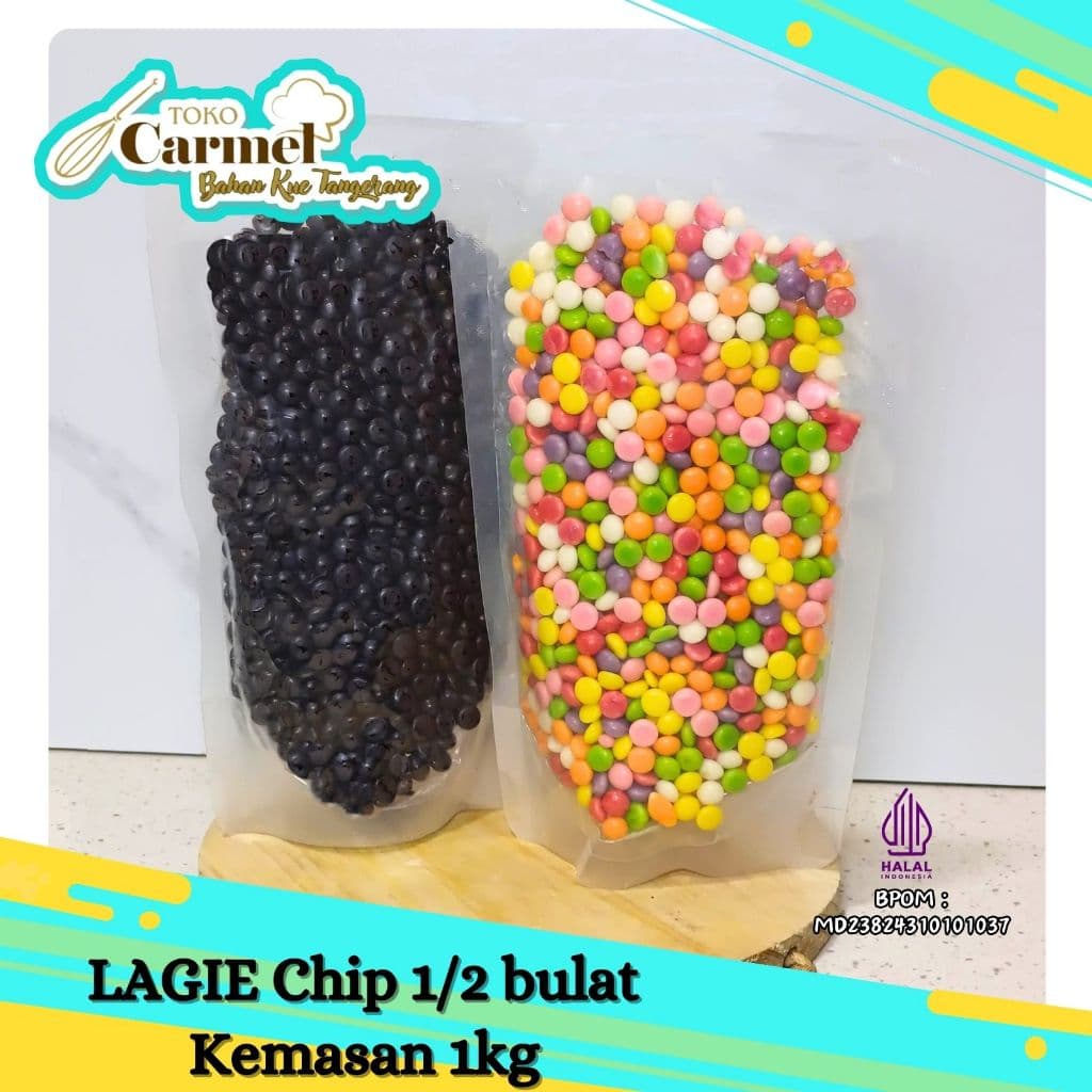 Lagie Coklat Chip 1kg - Coklat