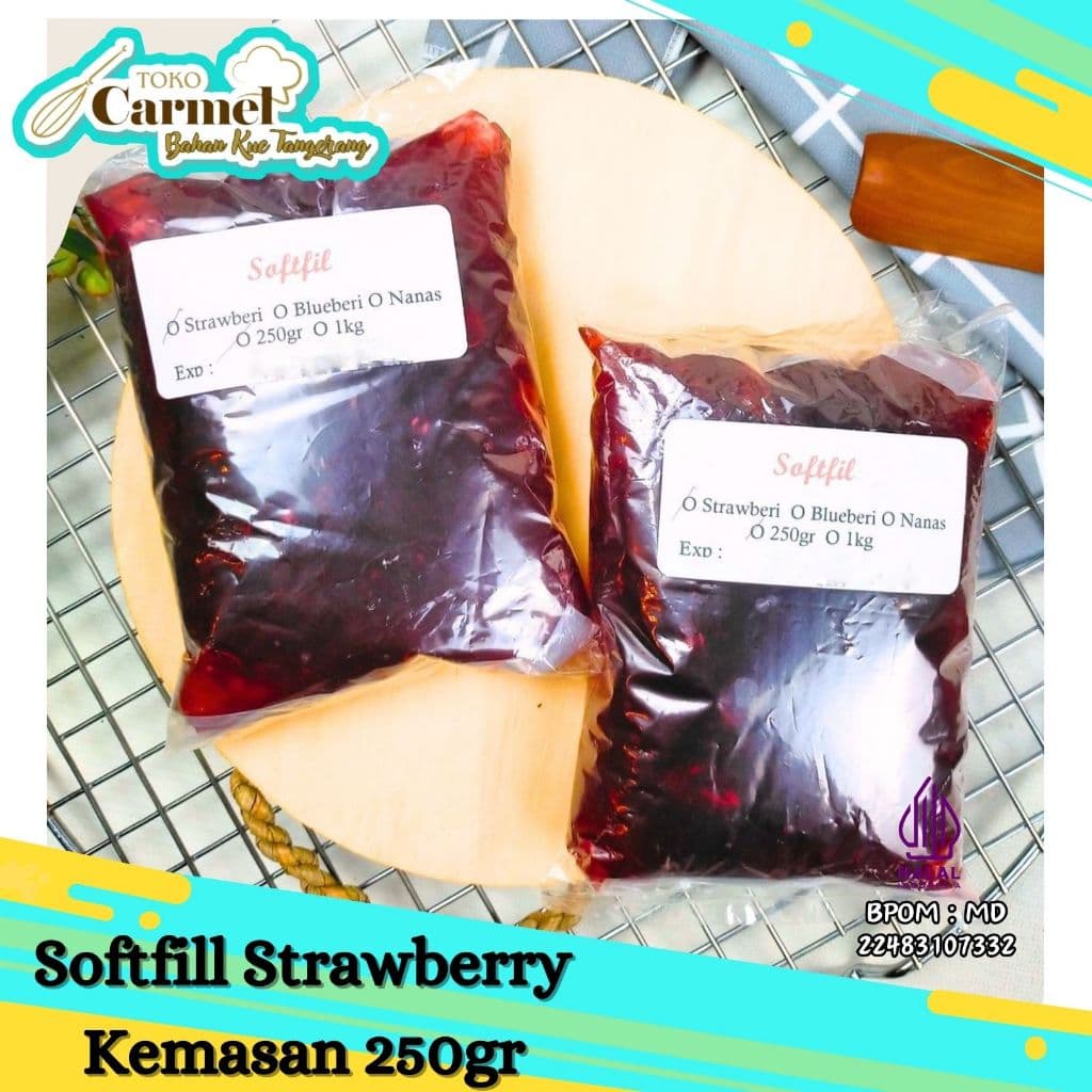 Selai SOFTFILL 250gr - Blueberi
