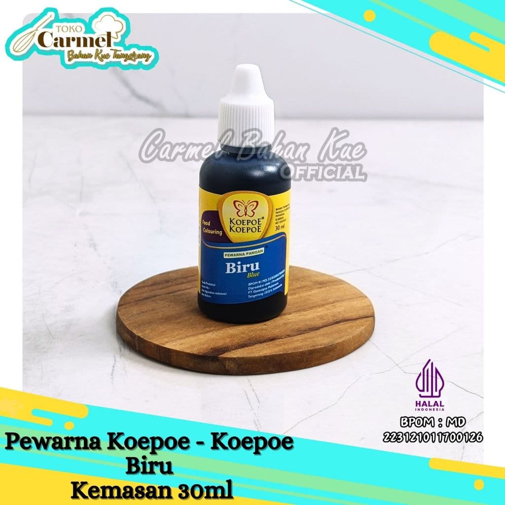 Pewarna Kupu Kupu 30ml - Merah Cabe