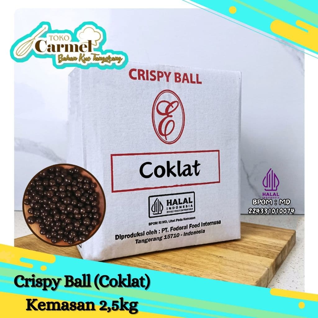 ELMER Crispy Ball 2,5kg - Coklat