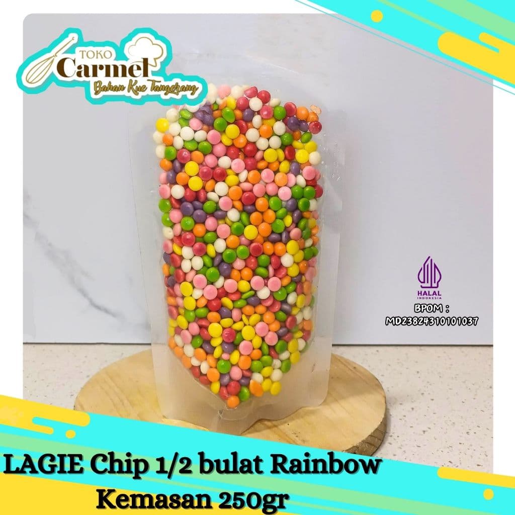 Lagie Coklat Chip 250gr - Rainbow 3