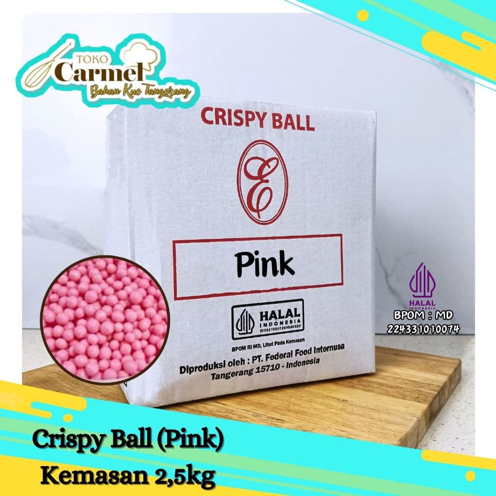 ELMER Crispy Ball 2,5kg - Pink 4