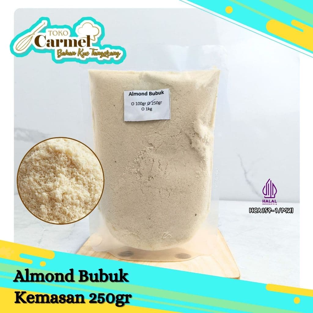 Almond Bubuk Halus 250gr - Tepung Almond
