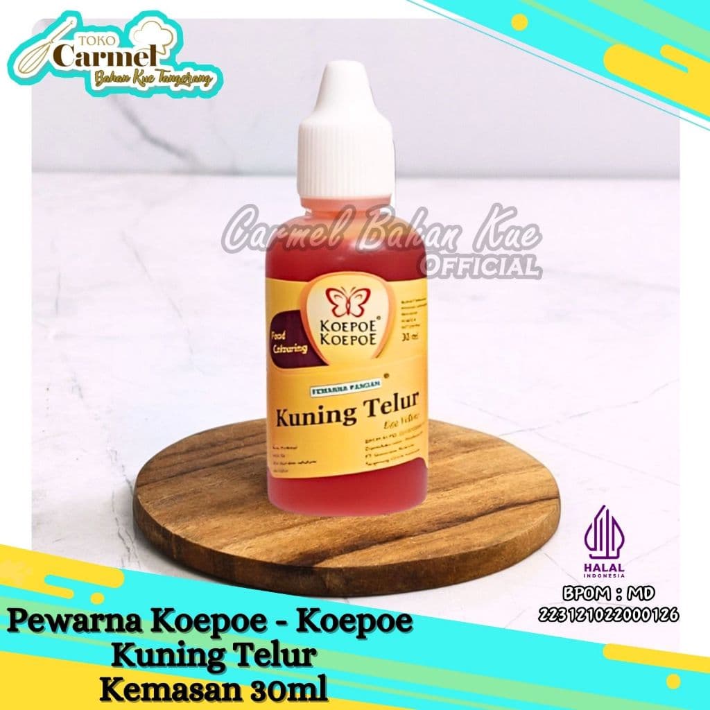 Pewarna Kupu Kupu 30ml - Kuning Telur 7