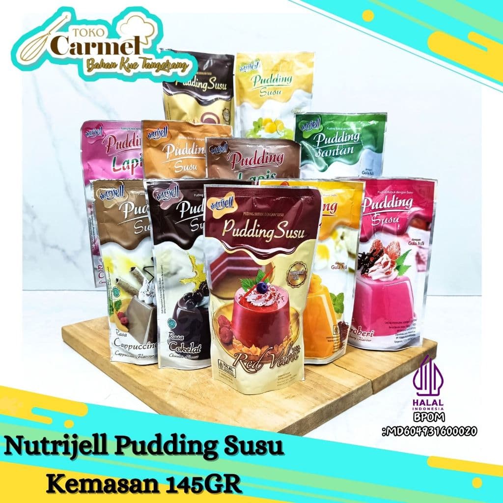Nutrijel Puding Santan - Gula Jawa