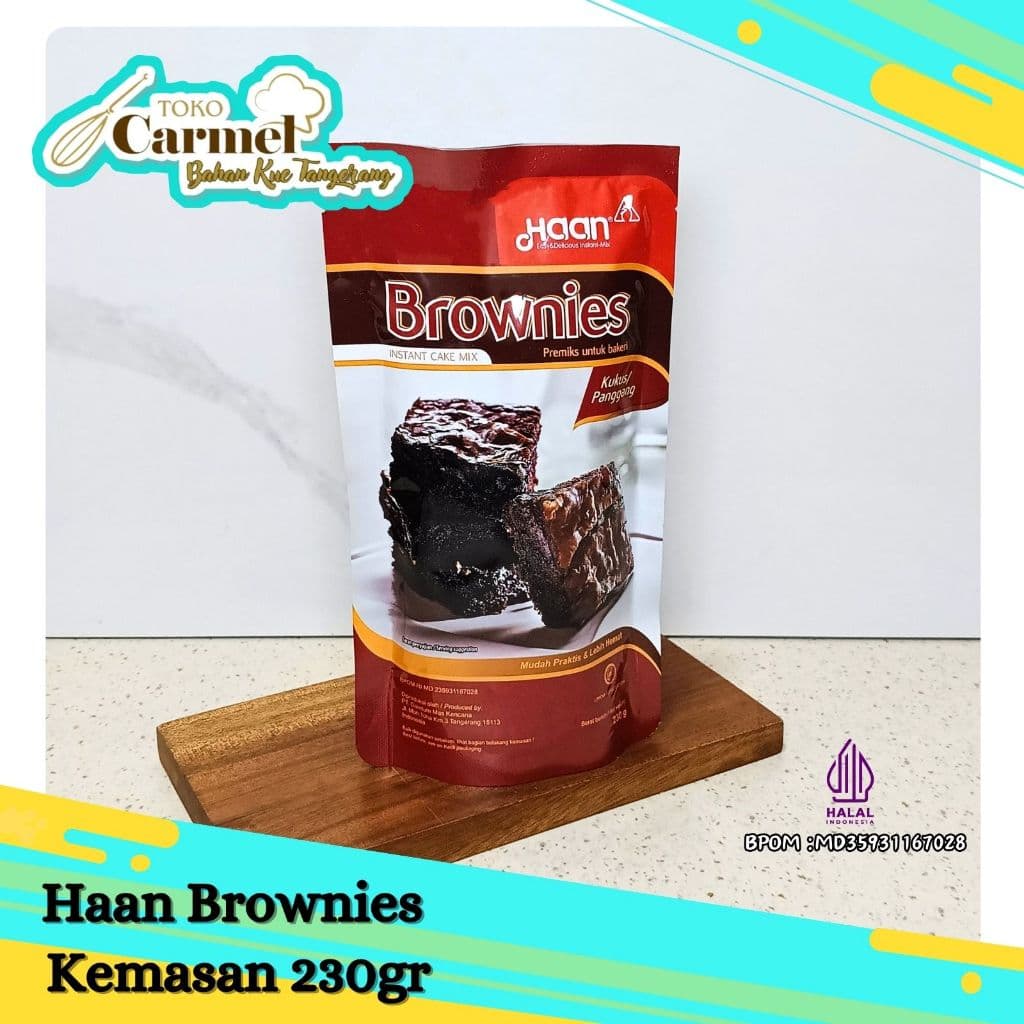 HAAN Brownies Mix 230gr