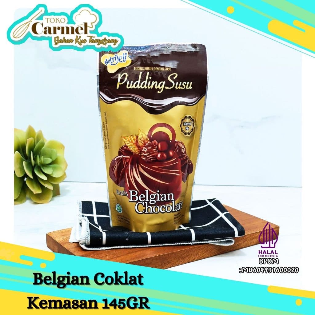 Nutrijel Puding Susu - Coklat 2
