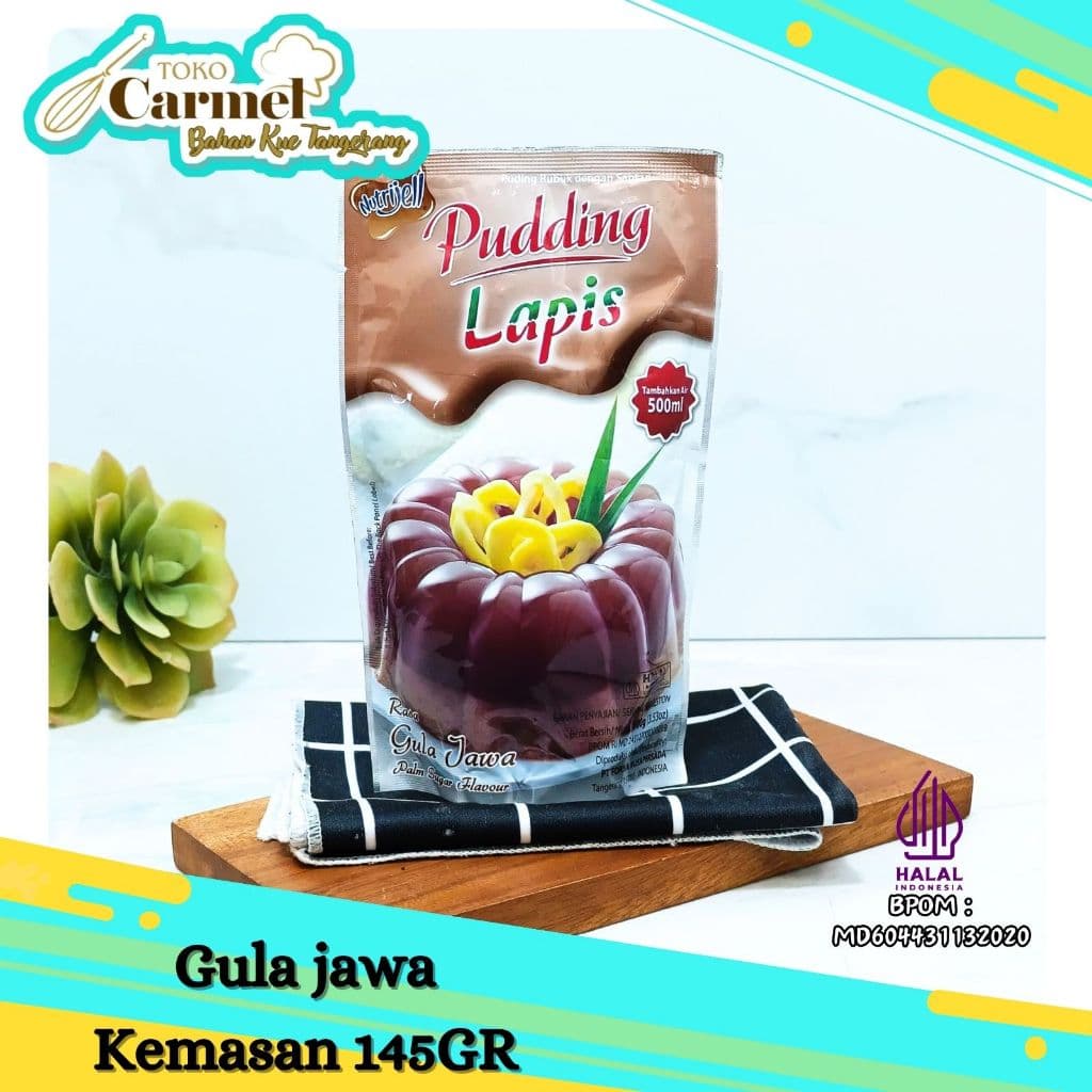 Nutrijel Puding Susu - Coklat 6