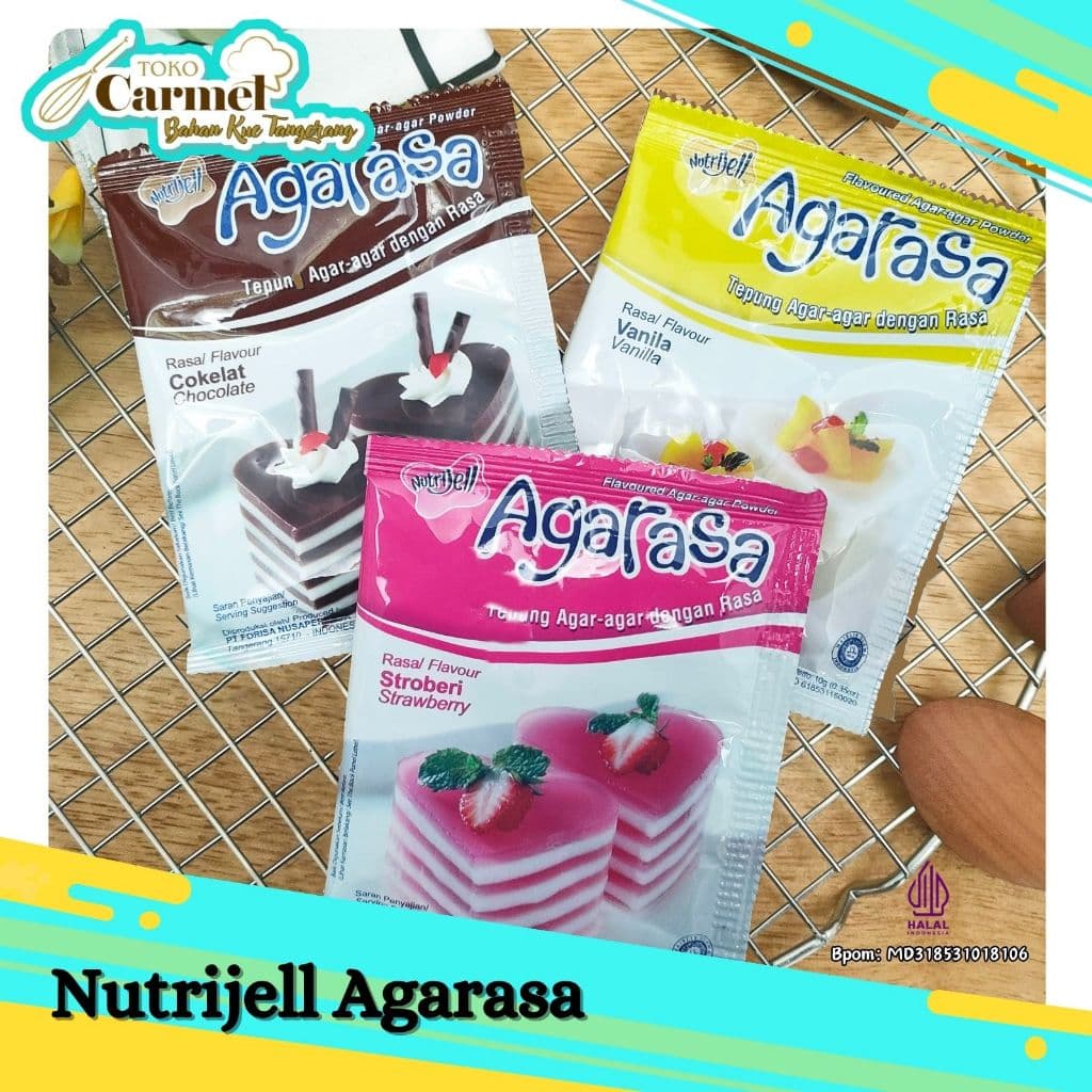 Nutrijel AGARASA 10gr - Strawberi