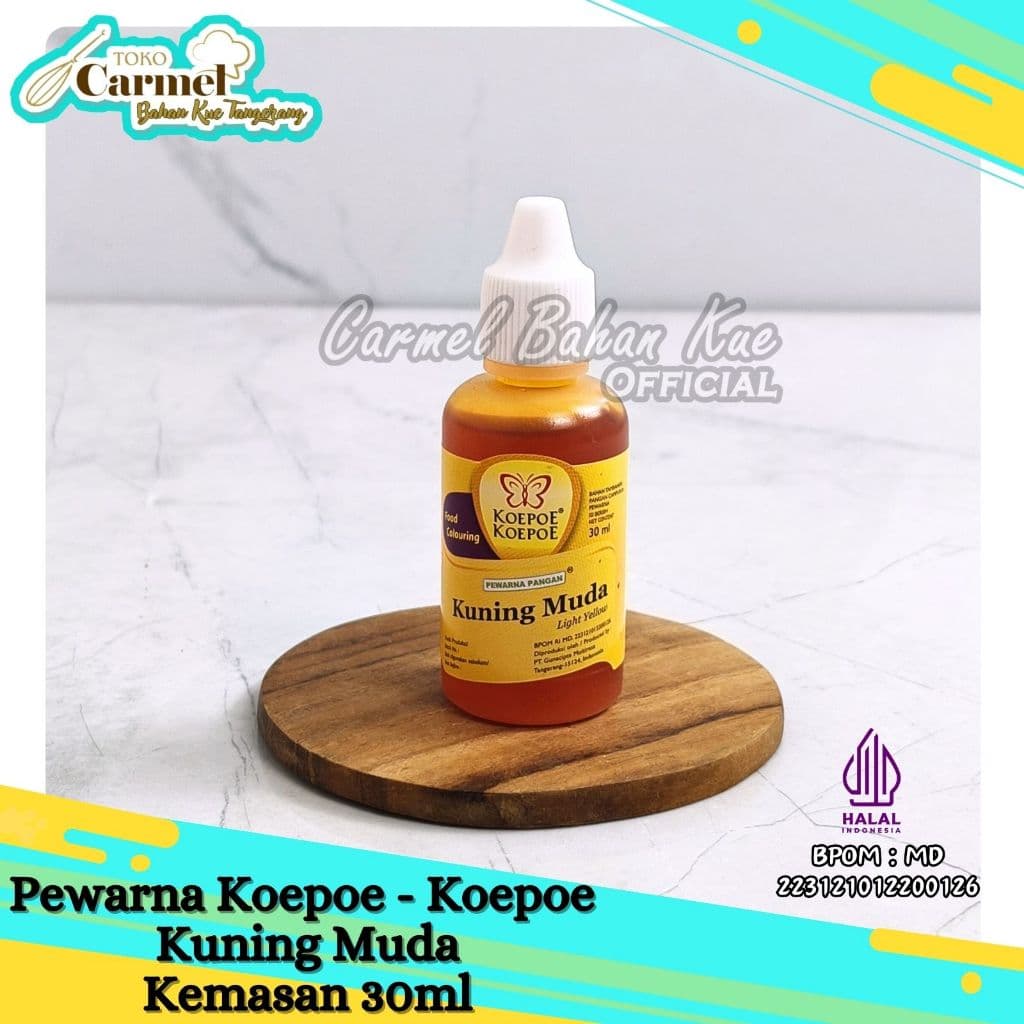 Pewarna Kupu Kupu 30ml - Kuning Telur 6