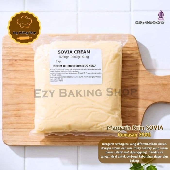 SOVIA Margarine Cream 250gr