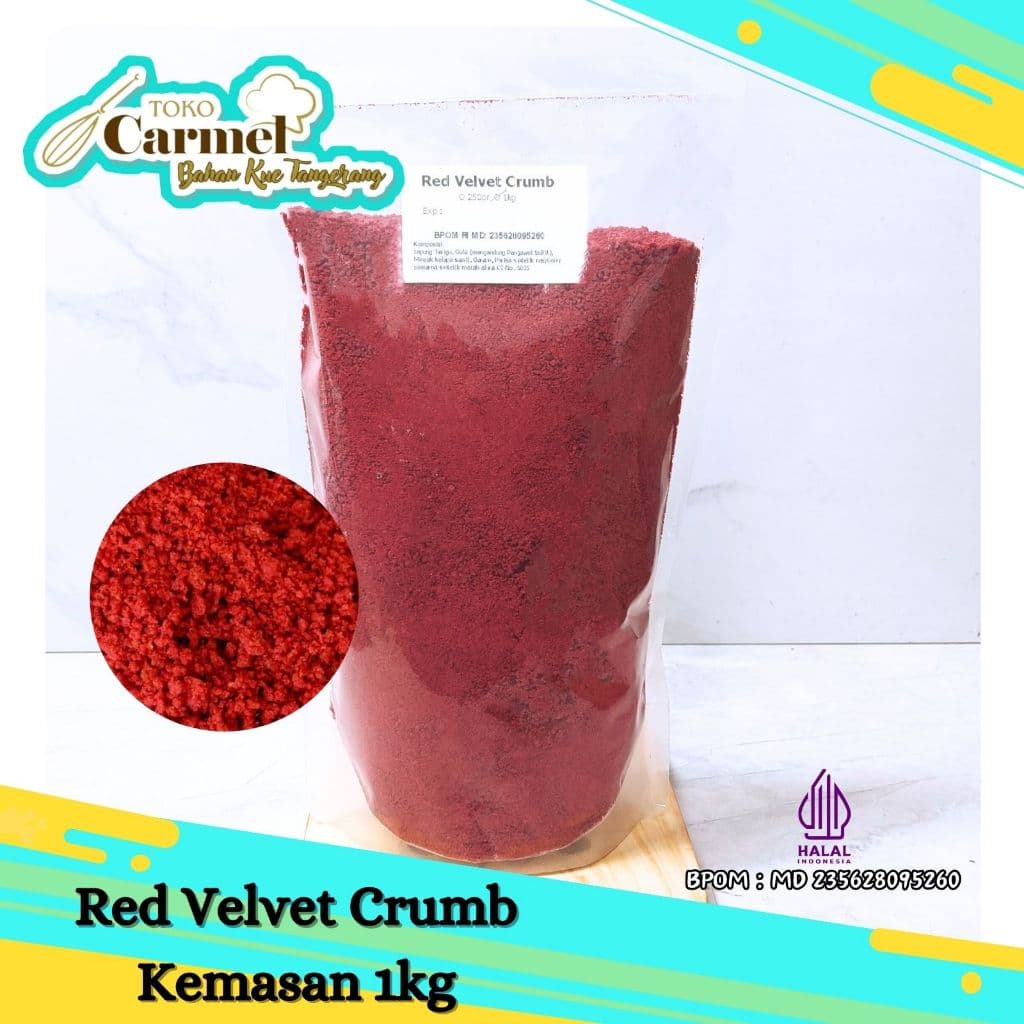 Gorero Biskuit Crumb 1kg - Caramel