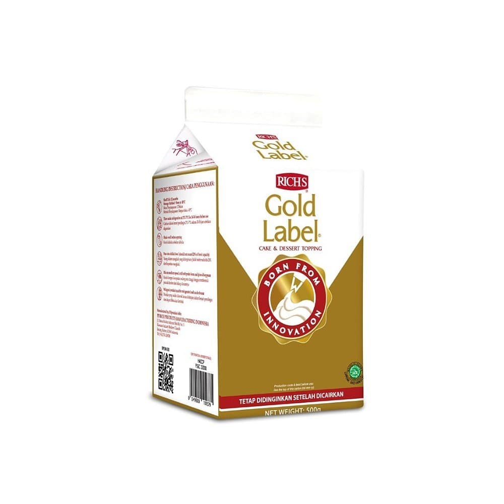 RICH Gold Whipping Cream 500gr