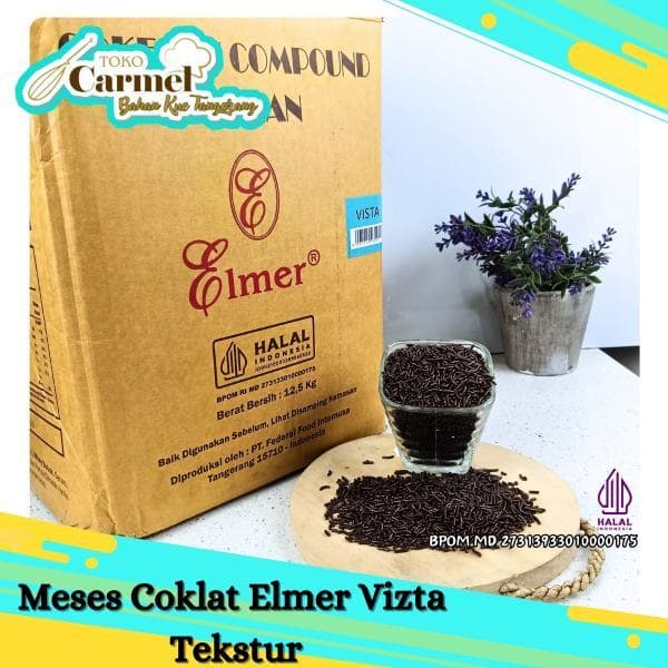Meses Coklat ELMER VISTA 250gr