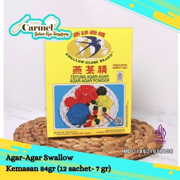 Agar Instant Swallow 12sachet [BOX]
