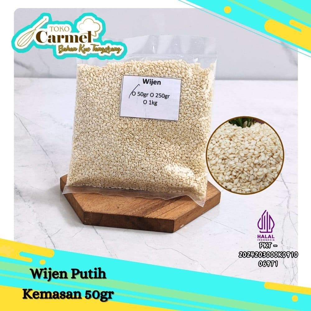 Wijen Putih 50gr