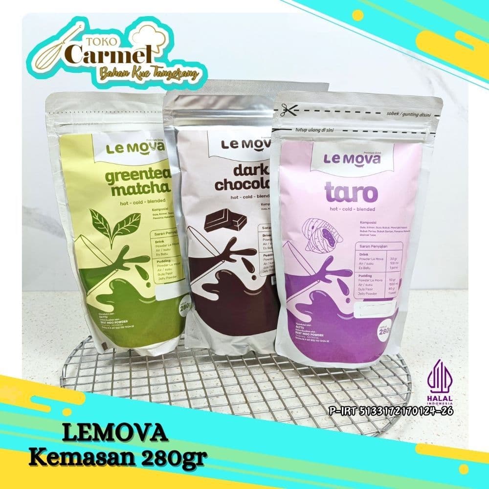 LEMOVA Powder Drink 280gr - Dark Coklat