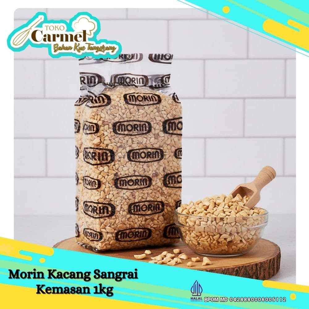 MORIN Kacang Sangrai Cacah 1kg