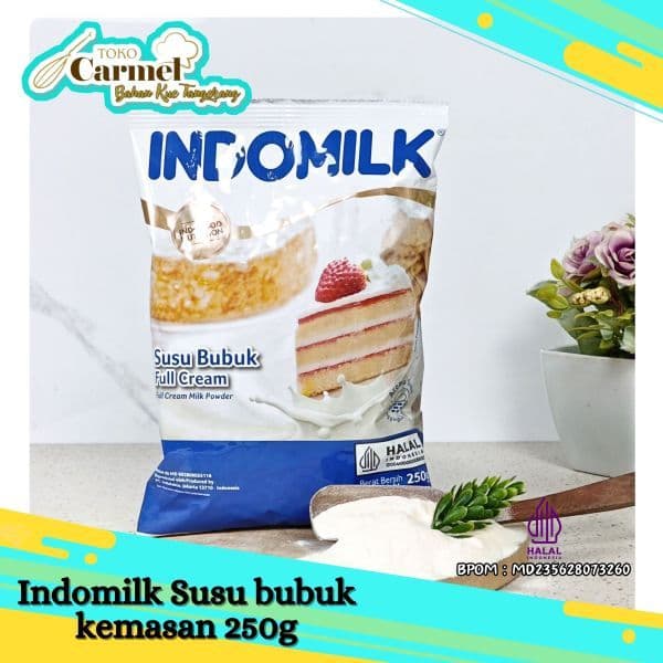 INDOMILK Susu Bubuk 250gr
