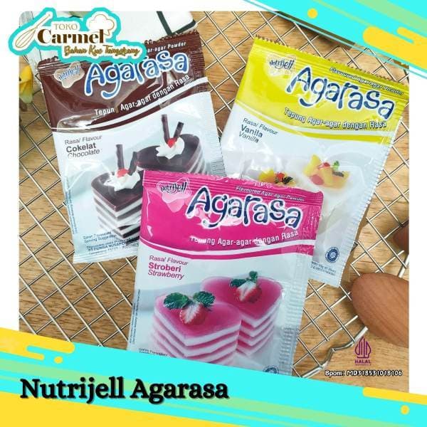 Nutrijel AGARASA 6x10gr [BOX] - Vanila