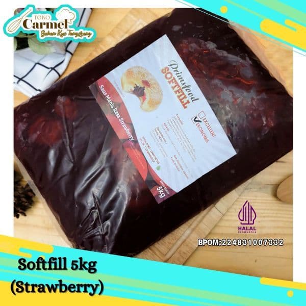 Selai SOFTFILL 5kg - Strawberi