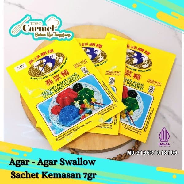 Agar Instant Swallow 12sachet [BOX] 2