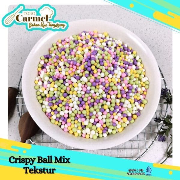 ELMER Crispy Ball 500gr - Kuning 2