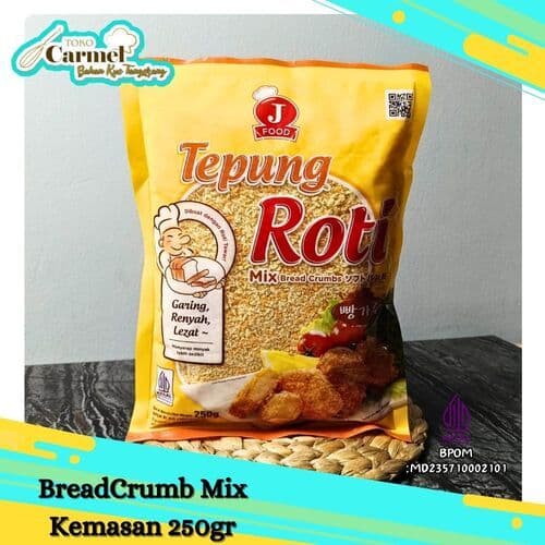 JFOOD Tepung Roti 250gr - Mix 4